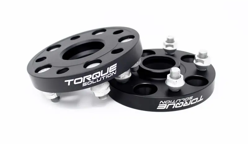 Torque Solution Forged Aluminum Wheel Spacer Subaru 56Mm Hub 5X100 - 25Mm 1