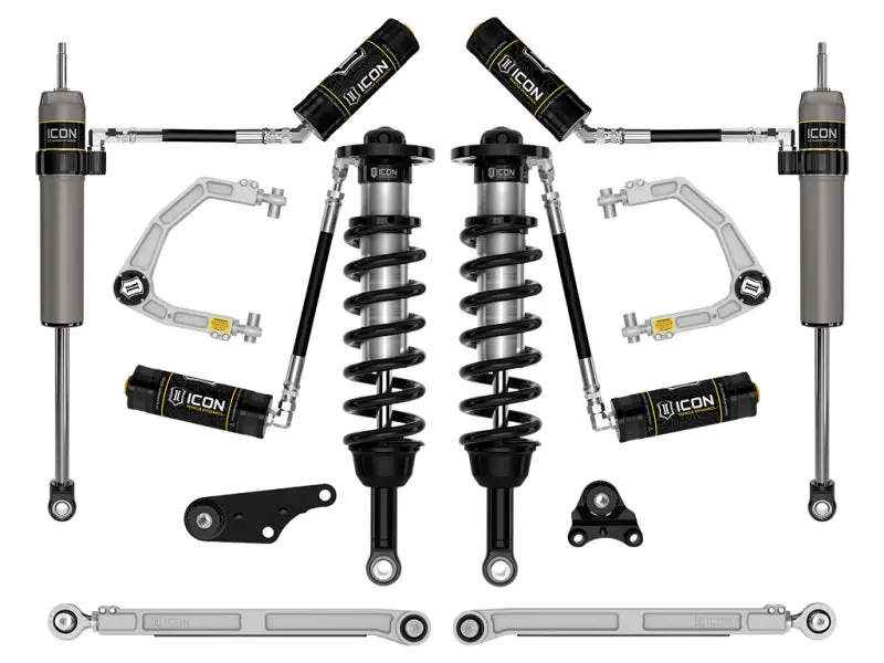 Icon 2024+ Toyota Tacoma 1.25In-3In Stage 7 Suspension System - Billet 1
