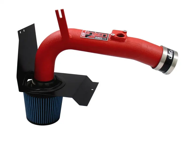 Injen 2014 Subaru Impreza Wrx/Sti 2.5L 4 Cyl.(Turbo) Wrinkle Red Cold Air Intake W/ Heat Shield 1