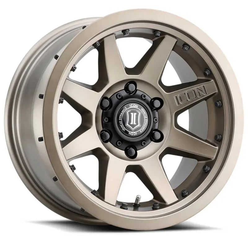 Icon Rebound Pro 17X8.5 6X5.5 0Mm Offset 4.75In Bs 106.1Mm Bore Bronze Wheel 1