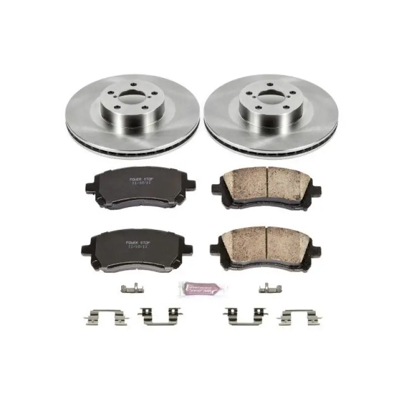 Power Stop 02-03 Subaru Impreza Front Autospecialty Brake Kit 1