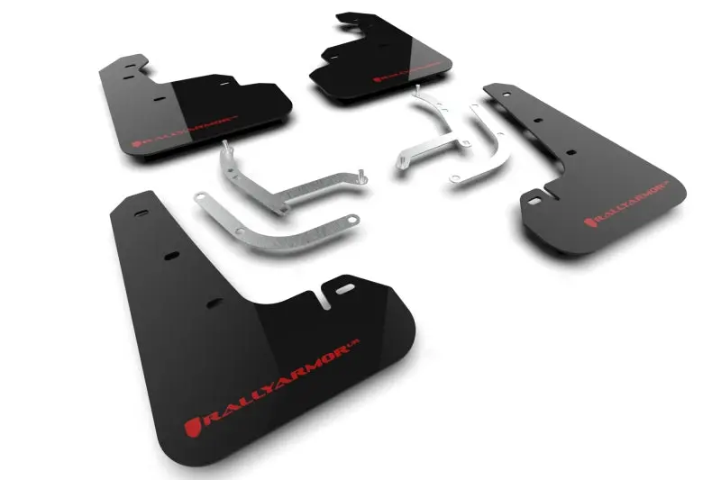 Rally Armor 24-26 Subaru Impreza Black Ur Mud Flap W/ Red Logo 1