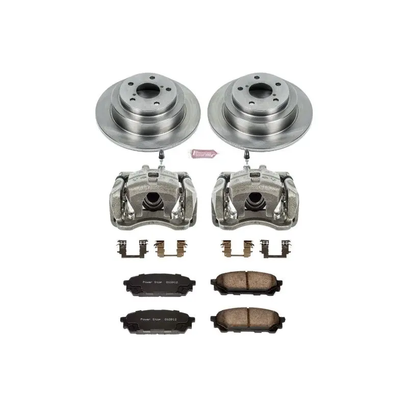 Power Stop 05-06 Saab 9-2X Rear Autospecialty Brake Kit W/Calipers 1