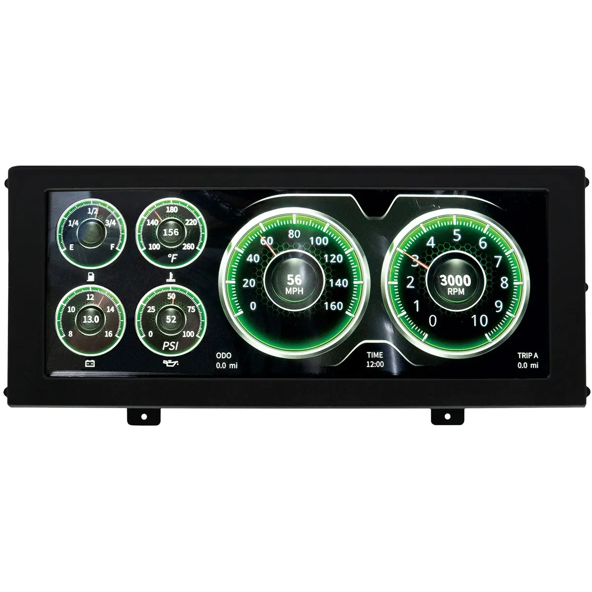Invision Lcd Dash Universal Panel Mount 1