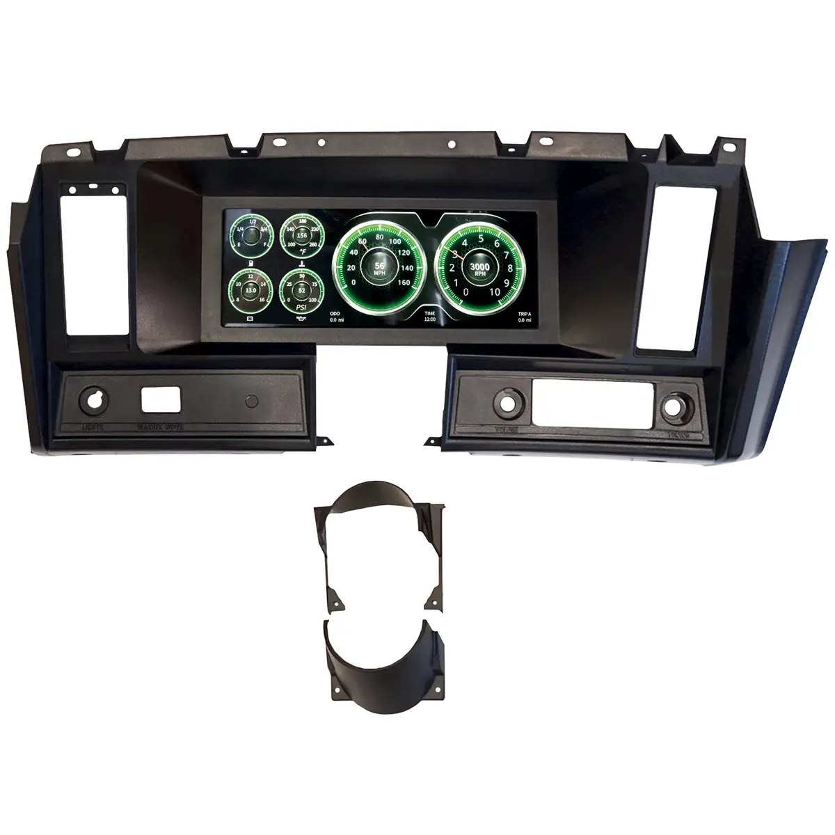Invision Lcd Dash Kit 69 Camaro Direct Fit Digital Dash 1