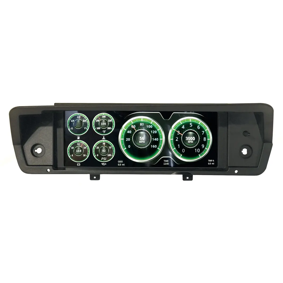 Invision Lcd Dash Kit 72-76 A-Body Direct Fit Digital Dash 1