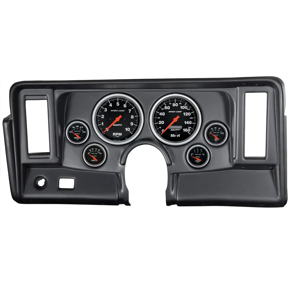 6 Gauge Direct-Fit Dash Kit Nova 69-76 Sport-Comp 1