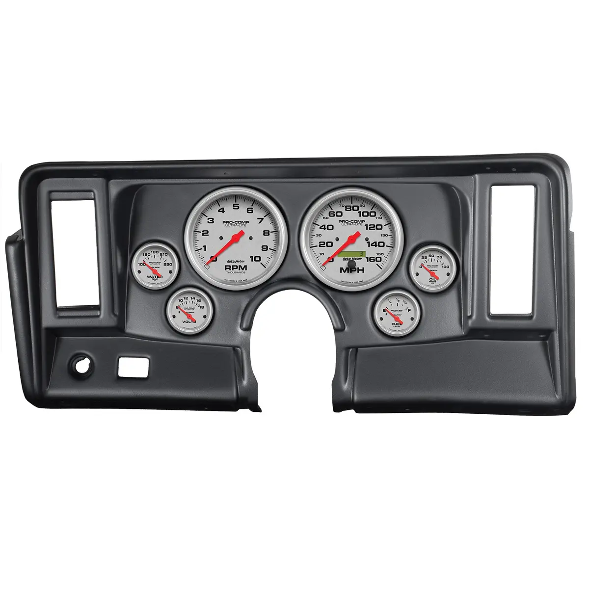 6 Gauge Direct-Fit Dash Kit Nova 69-76 Ultra-Lite 1