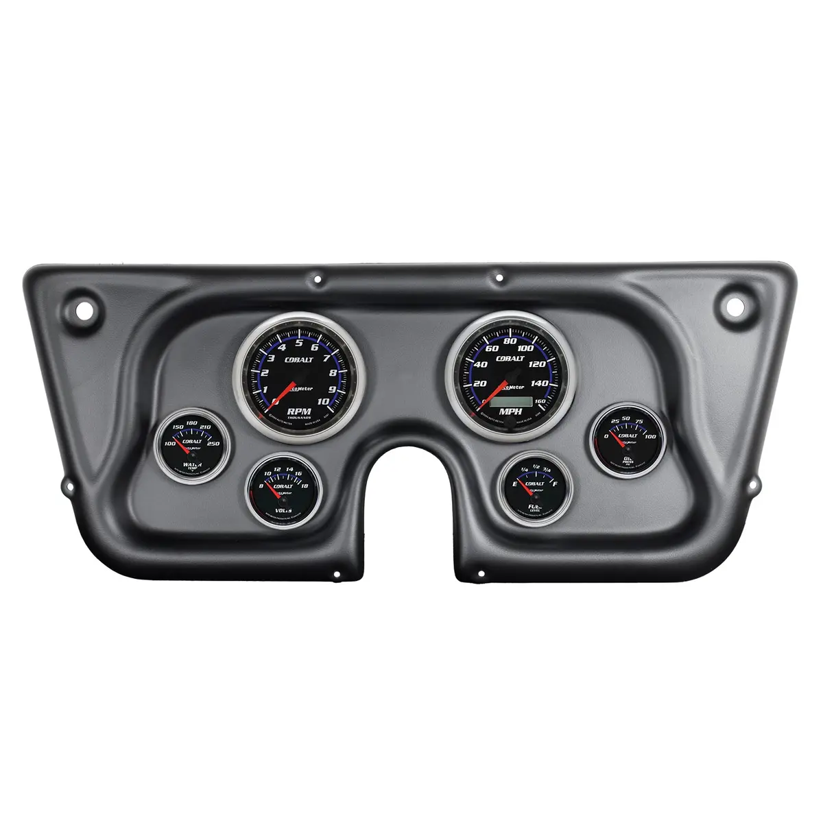 6 Gauge Direct-Fit Dash Kit Chevy Truck C / K / K5 / Suburbn 67-72 Cobalt 1