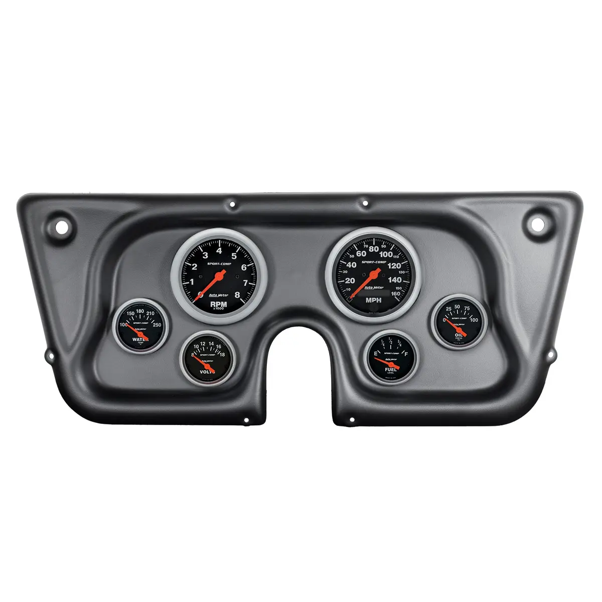 6 Gauge Direct-Fit Dash Kit Chevy Truck C / K / K5 / Suburbn 67-72 Sport-Comp 1