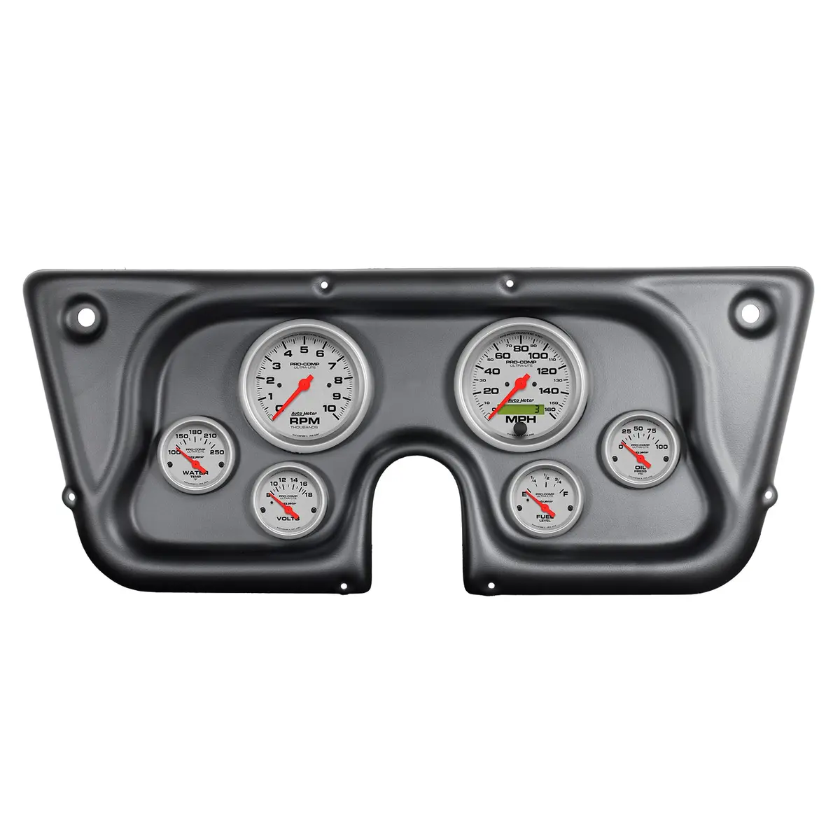 6 Gauge Direct-Fit Dash Kit Chevy Truck C / K / K5 / Suburbn 67-72 Ultra-Lite 1