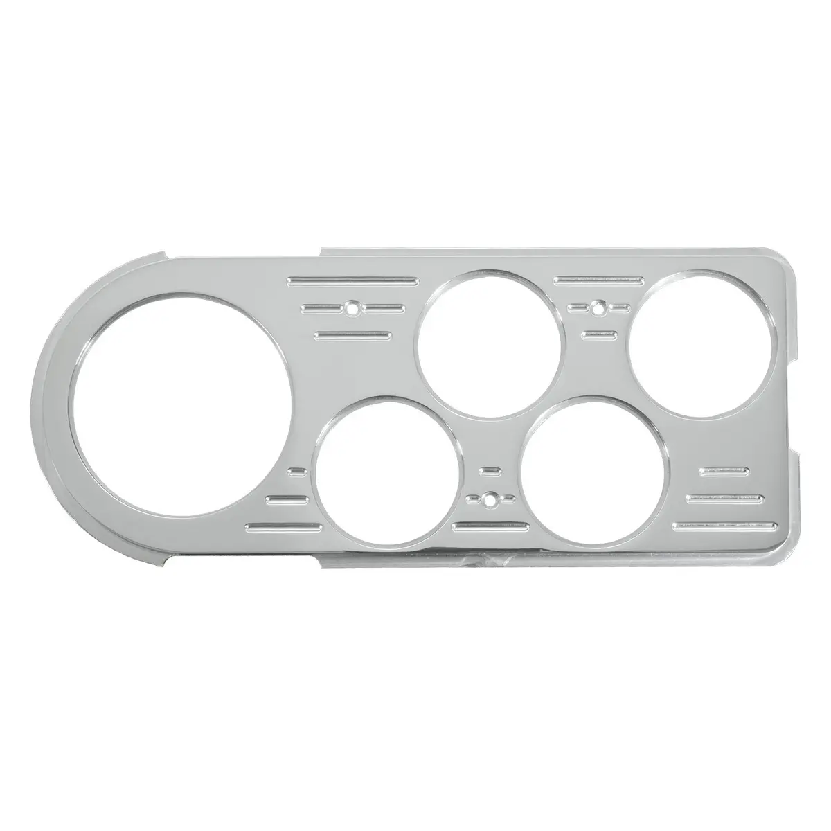 Direct Fit Dash Panel Ford Truck 48-50 5 Gauge Billet 1