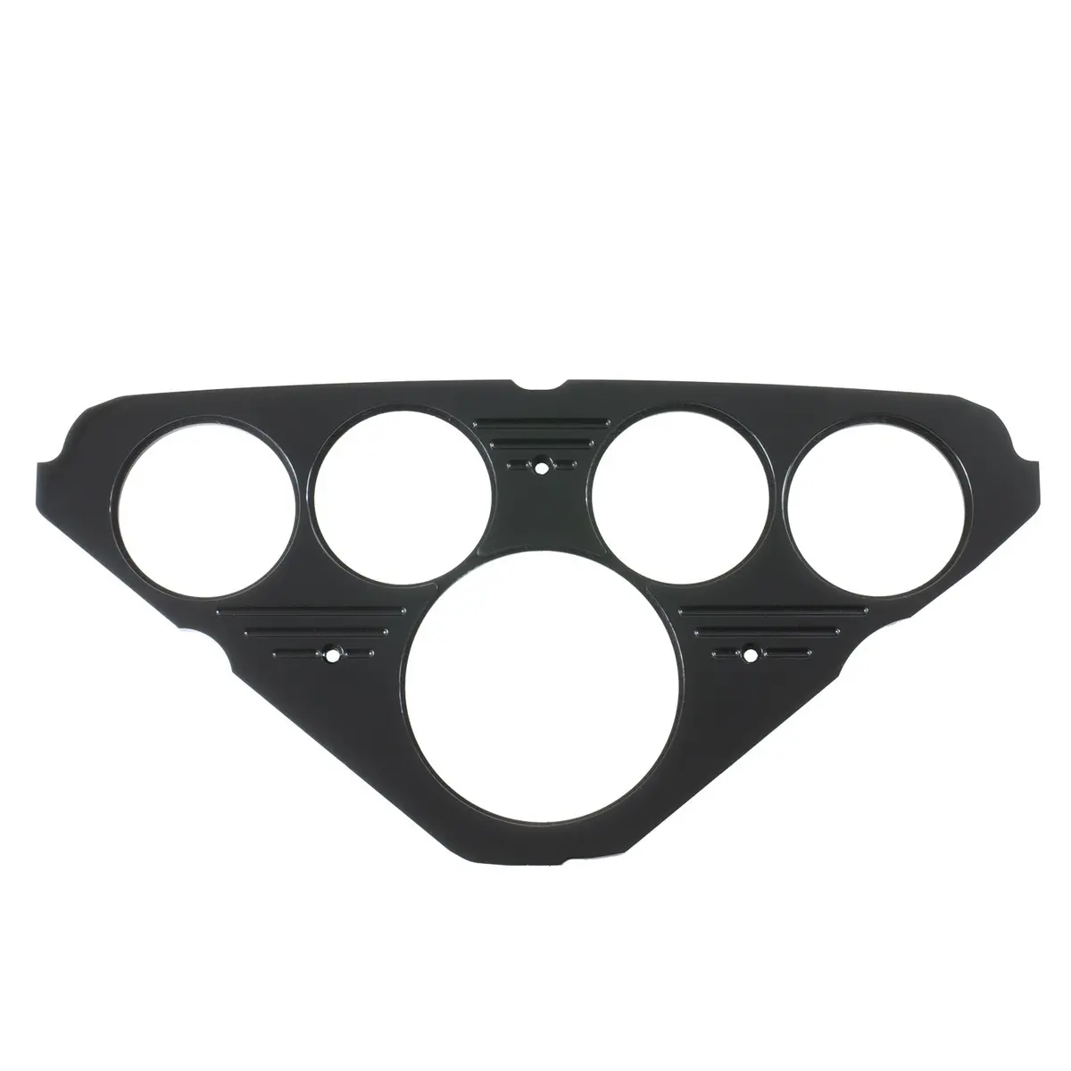 Direct Fit Dash Panel Chevy Truck 55-59 5 Gauge Blk 1