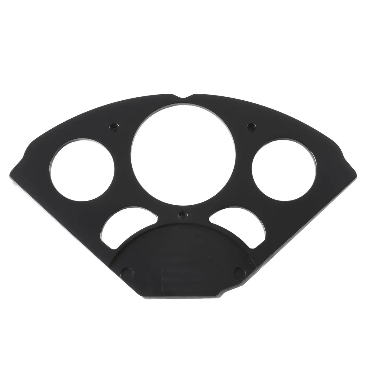 Direct Fit Dash Insert Chevy 55-56 5 Gauge Blk 1