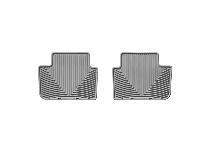 Weathertech 04+ Bmw X3 Rear Rubber Mats - Grey 1
