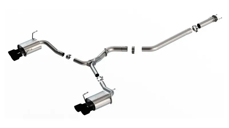 Borla 2022 Subaru Wrx 2.4L Turbo At/Mt Awd S-Type Catback Exhaust Cb Tips 1