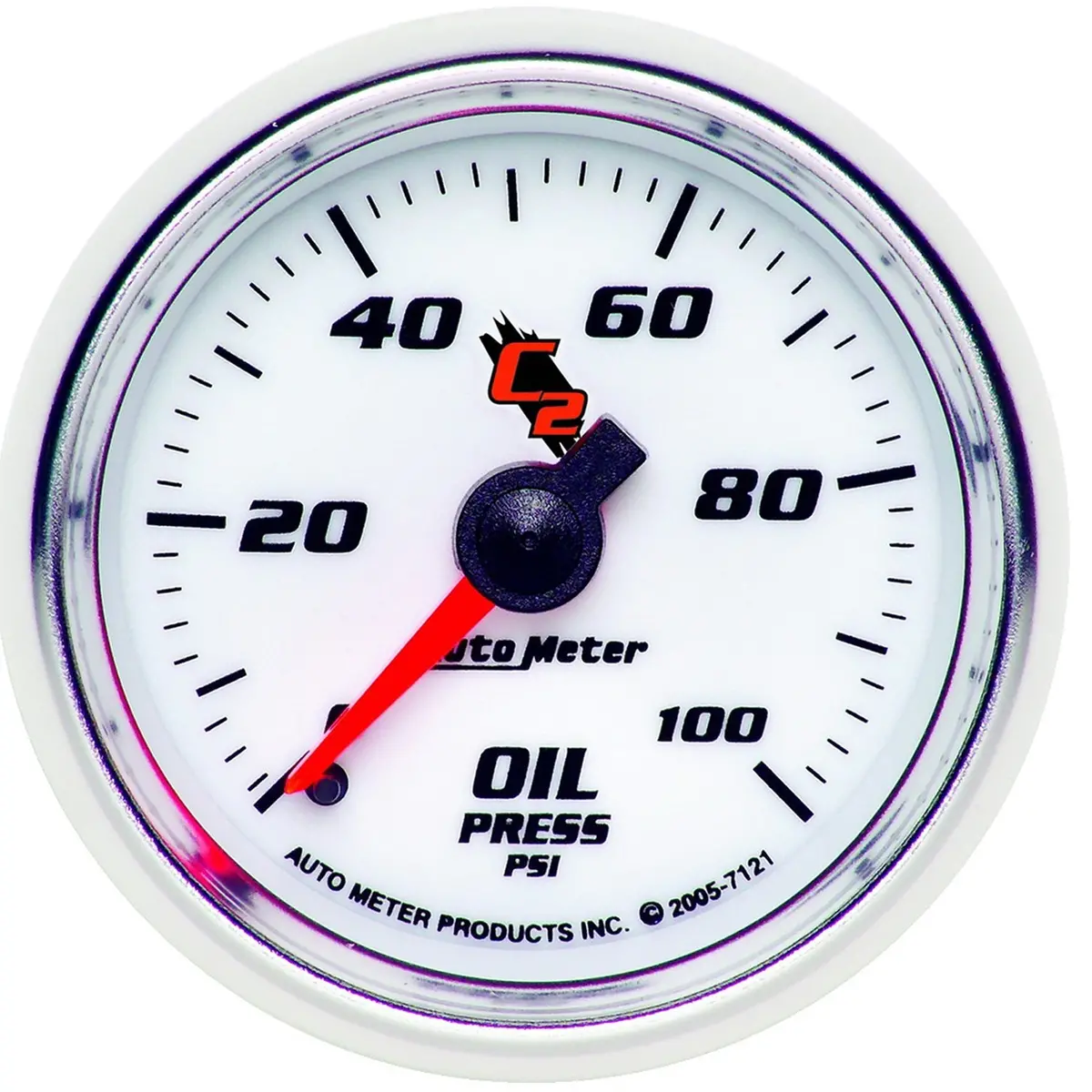 2-1/16 In. Oil Pressure 0-100 Psi C2 1