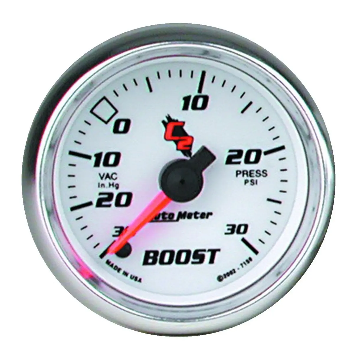 2-1/16 In. Boost/Vacuum 30 In Hg/30 Psi C2 1