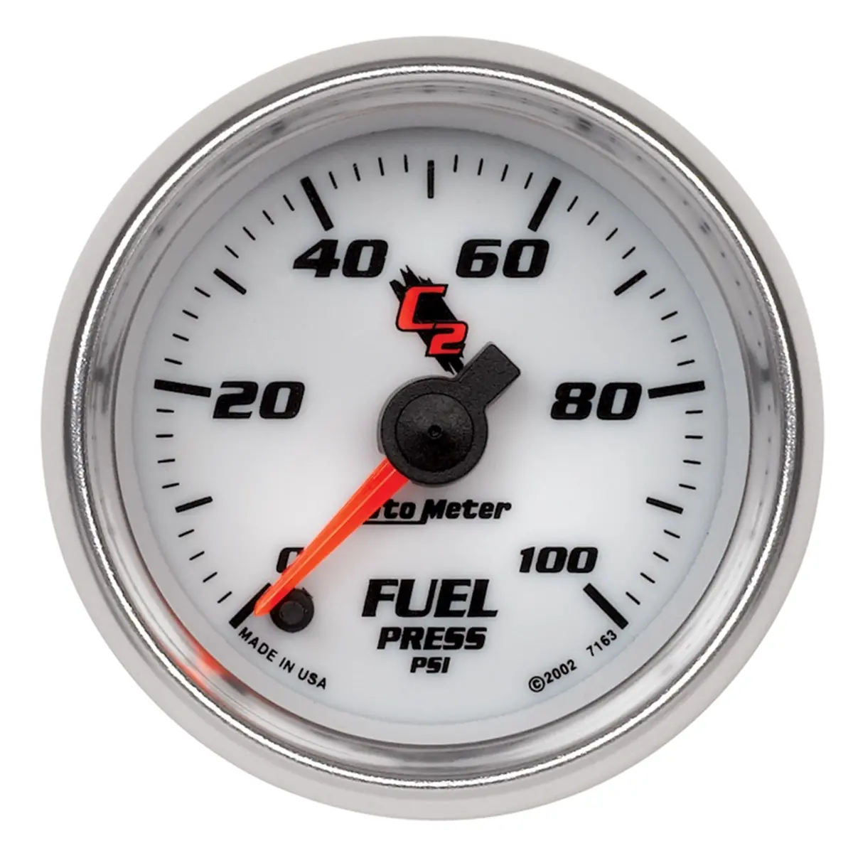 2-1/16 In. Fuel Pressure 0-100 Psi C2 1