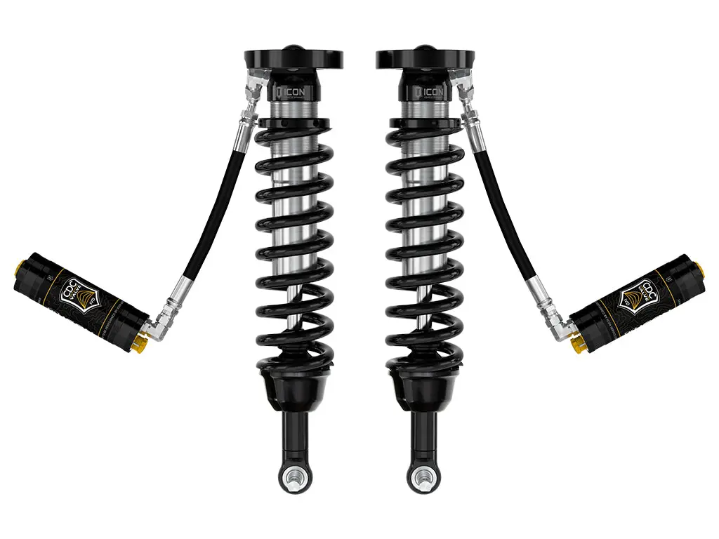 Icon 2021-2023 Chevrolet Tahoe & Suburban/2021-2023 Gmc Yukon & Yukon Xl 2.5-3.25” Lift Front V.S. 2.5 Series Coilover Kit Remote Reservoir W/ Cdcv 1