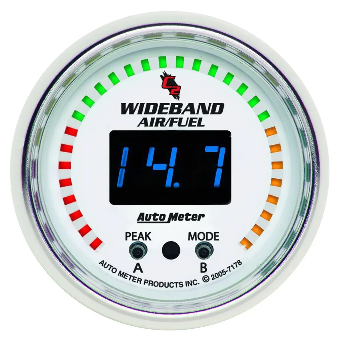 2-1/16 In. Wideband Pro Air/Fuel Ratio 6:1-20:1 Afr C2 1