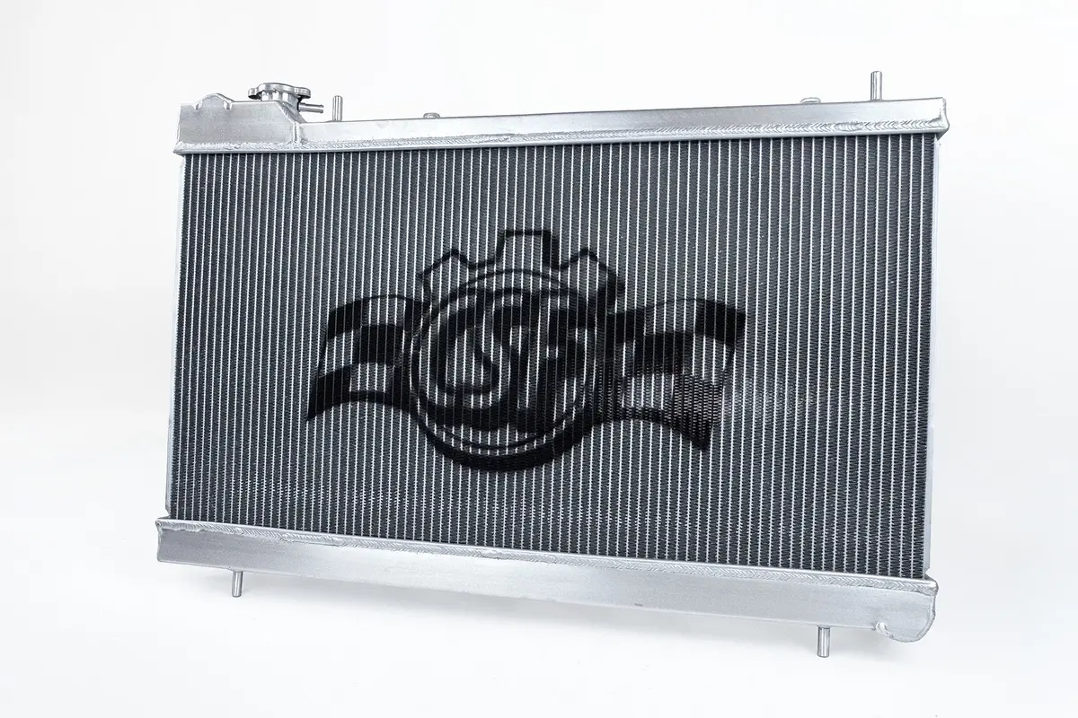 2Nd Gen Subaru Forester Xt (Mt) High-Performance All-Aluminum Radiator - Silver 1