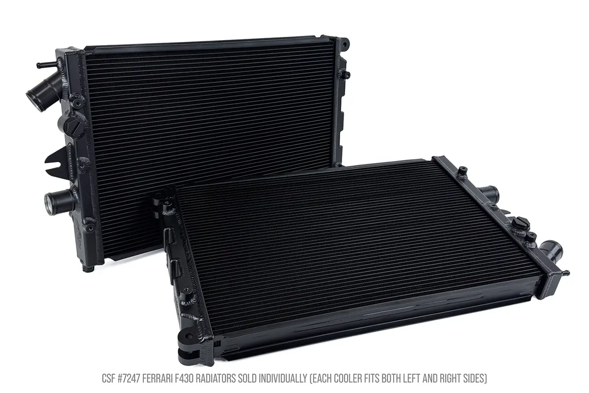 Ferrari F430 High-Performance All-Aluminum Radiator (Fits Left & Right) 1