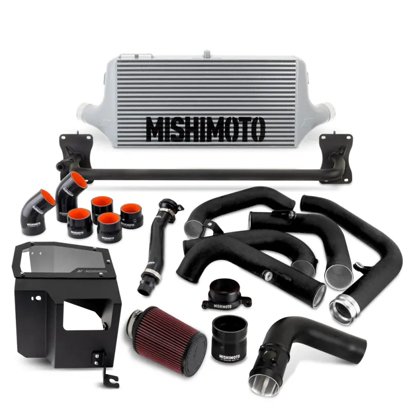 Mishimoto 2022+ Wrx Intercooler Kit W/ Intake Sl Core Mwbk Pipes 1