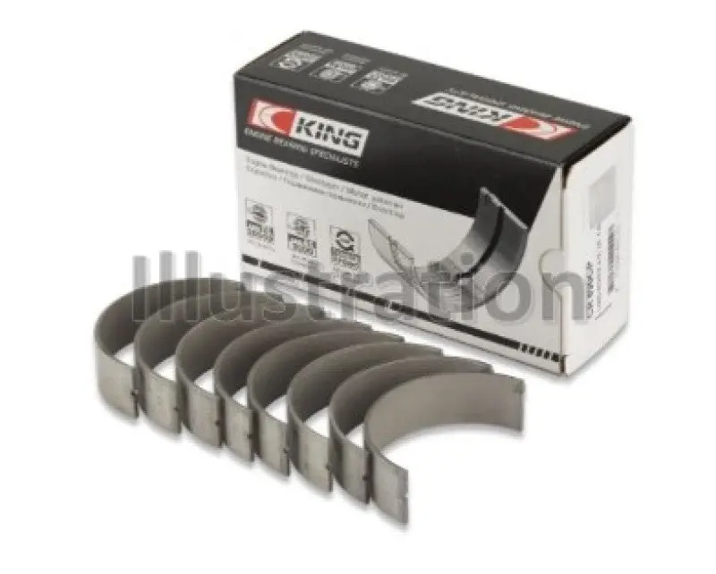 King Subaru Ej20/Ej22/Ej25 (Including Turbo) (Size 0.5) Performance Rod Bearing - Set Of 4 1
