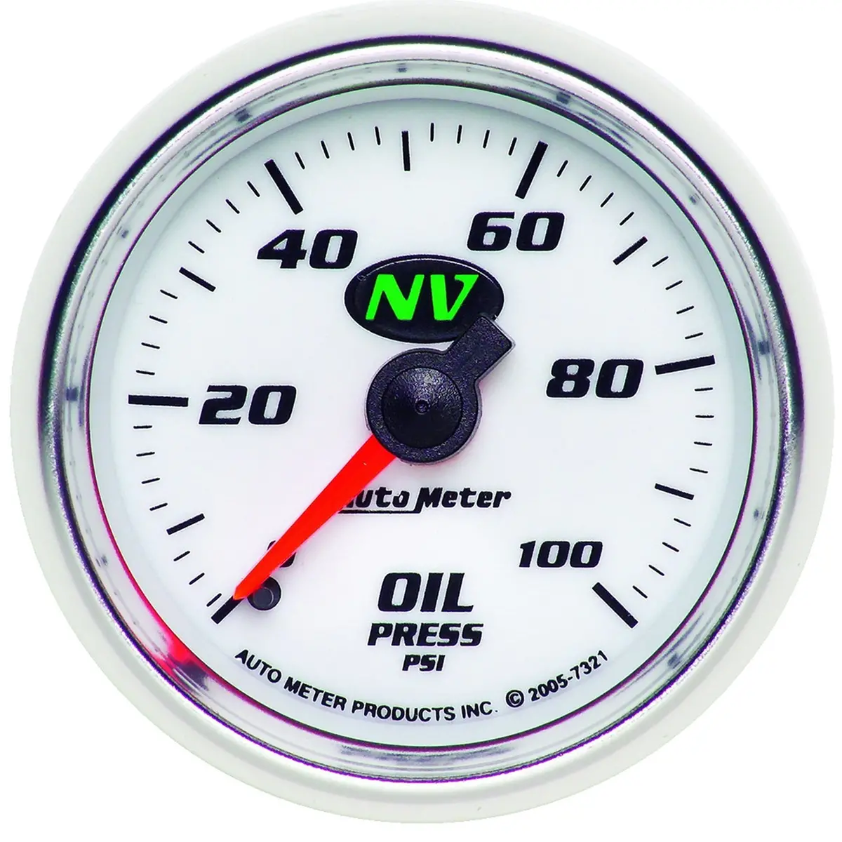 2-1/16 In. Oil Pressure 0-100 Psi Nv 1