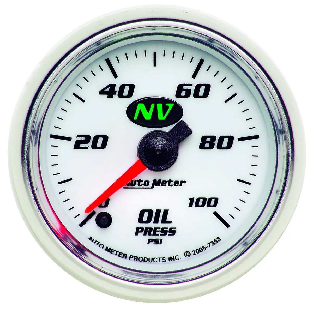 2-1/16 In. Oil Pressure 0-100 Psi Nv 1