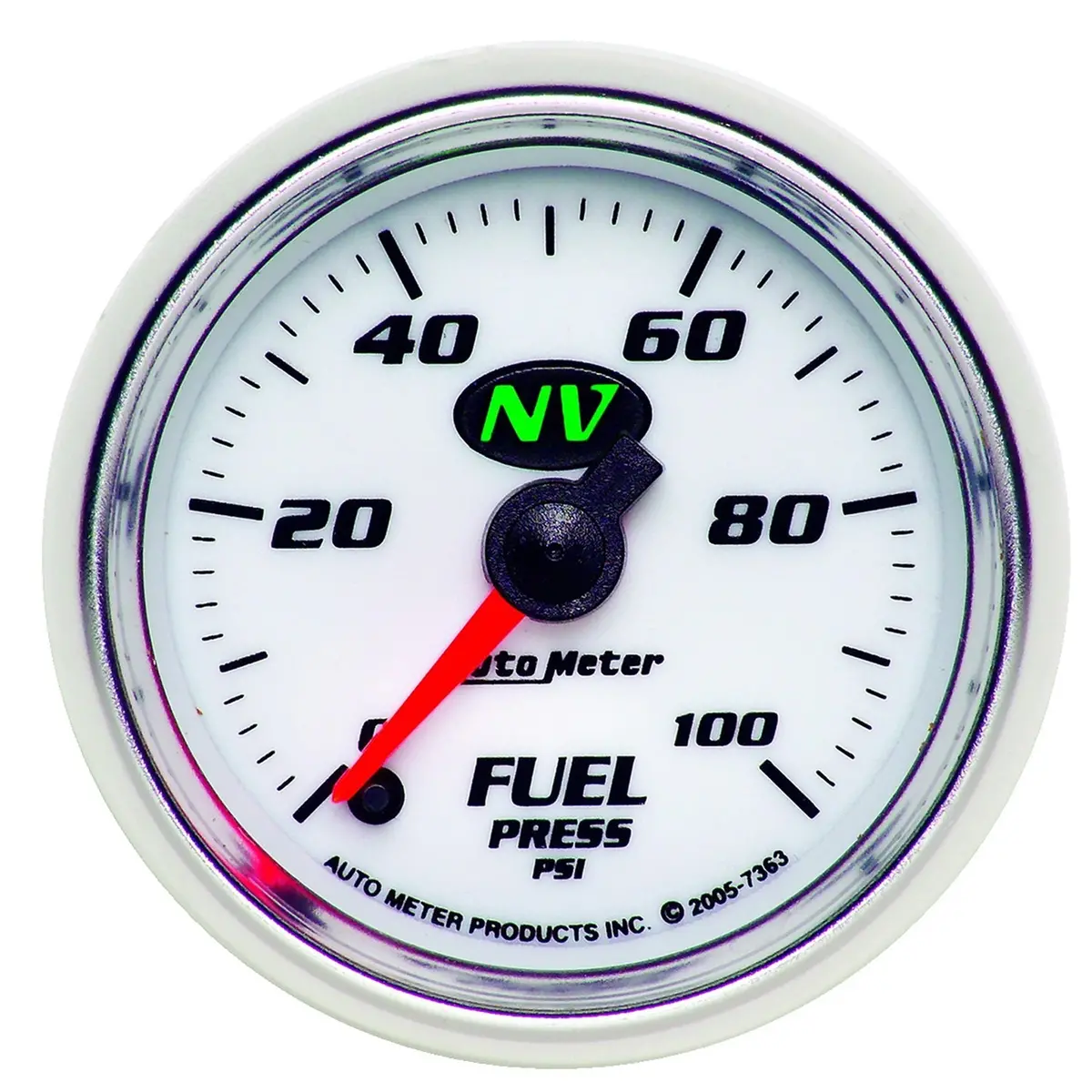 2-1/16 In. Fuel Pressure 0-100 Psi Nv 1