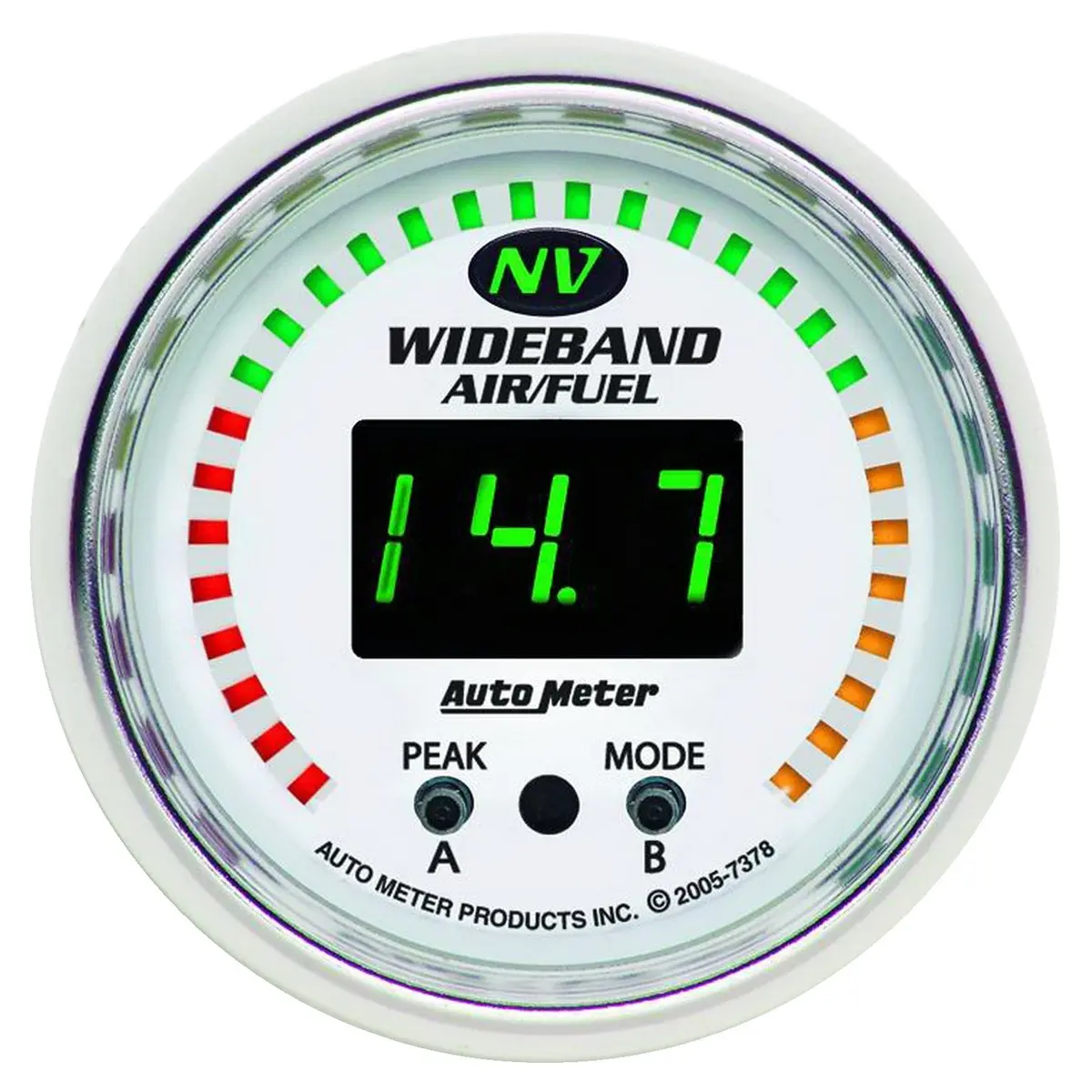 2-1/16 In. Wideband Pro Air/Fuel Ratio 6:1-20:1 Afr Nv 1