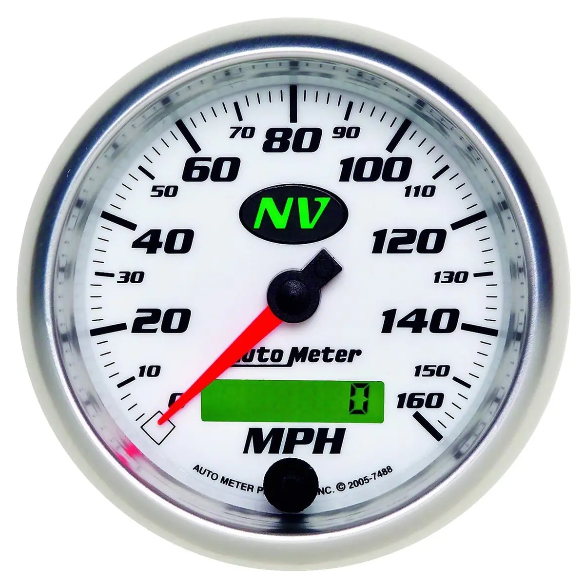 3-3/8 In. Speedometer 0-160 Mph Nv 1