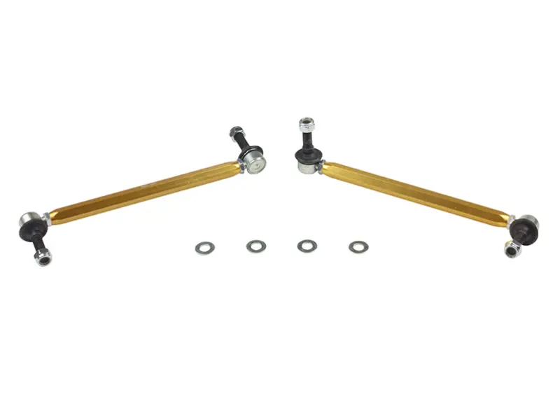 Whiteline 05-10 Chevy Cobalt/6/09+ Cruze/06-11 Hhr Front Sway Bar - Link Assembly H/D Adj Steel Ball 1