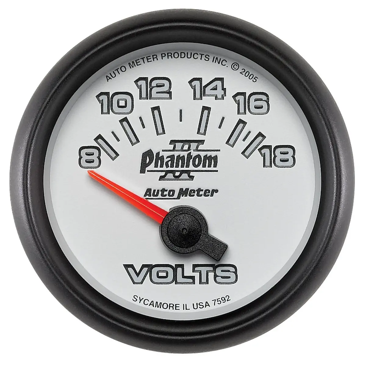 2-1/16 In. Voltmeter 8-18V Phantom Ii 1