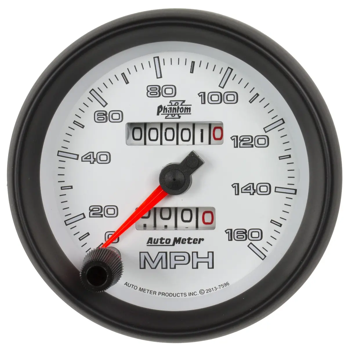 3-3/8 In. Speedometer 0-160 Mph Phantom Ii 1