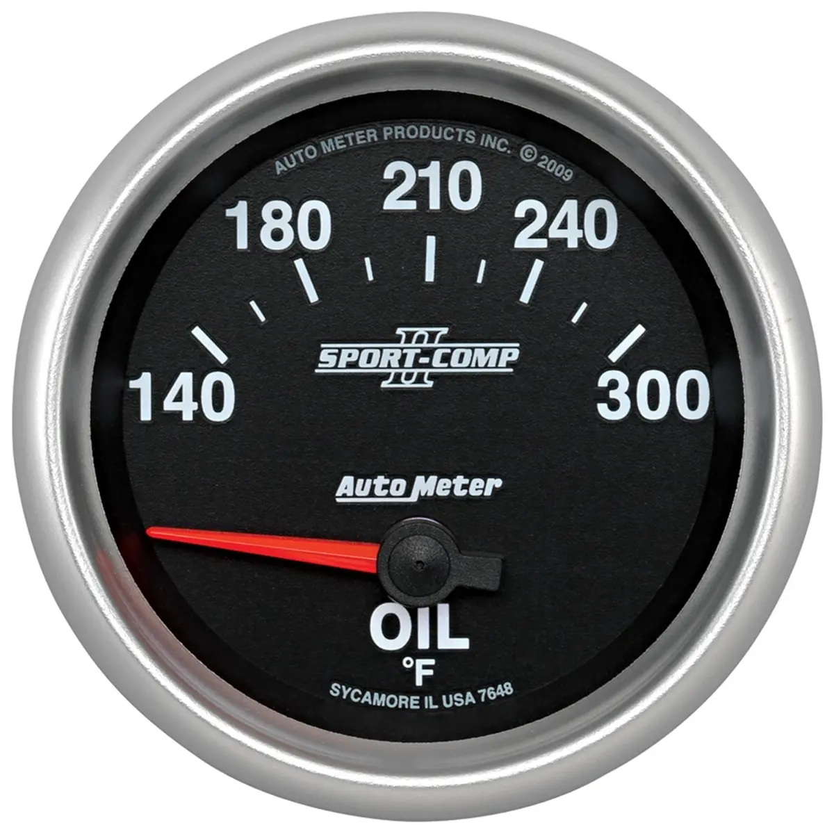 2-5/8 In. Oil Temperature 140-300 Fahrenheit Sport-Comp Ii 1