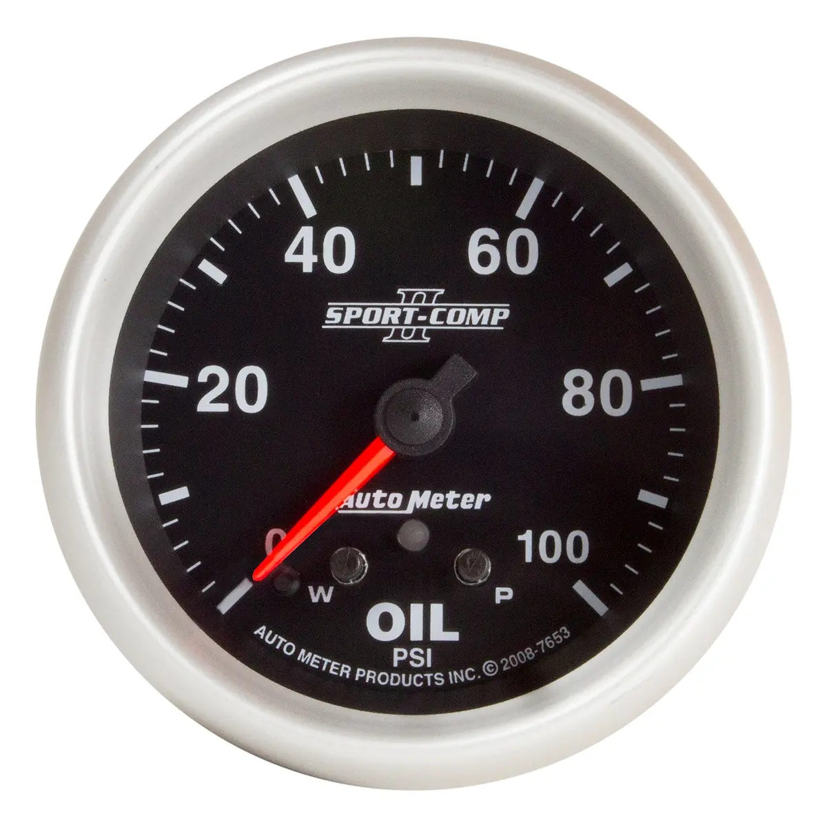 2-5/8 In. Oil Pressure 0-100 Psi Sport-Comp Ii 1