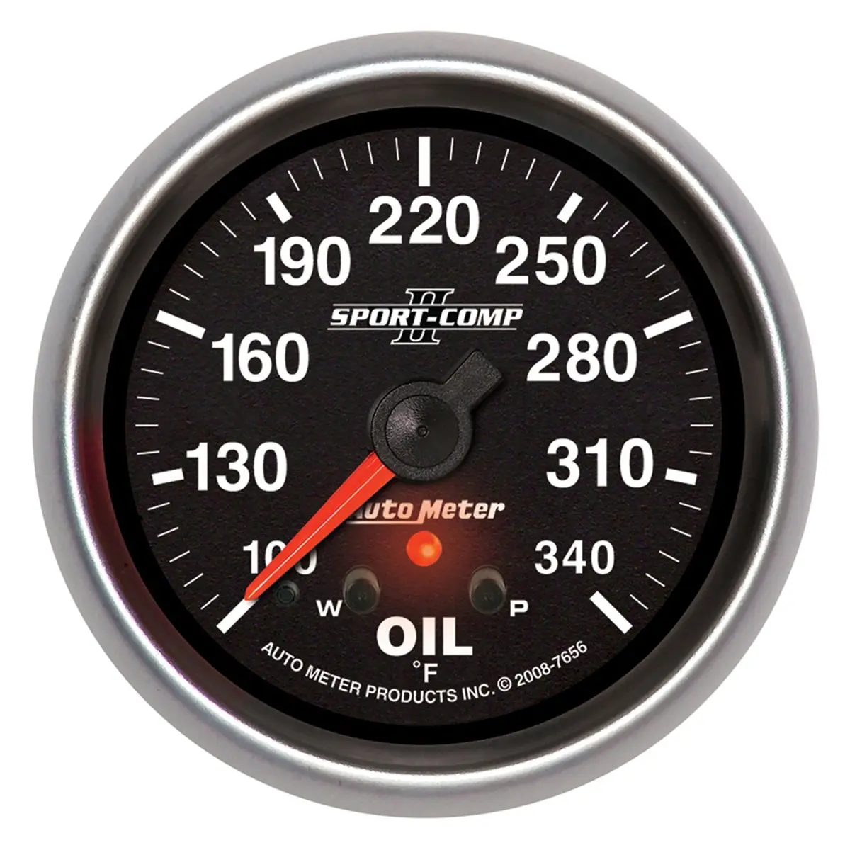 2-5/8 In. Oil Temperature 100-340 Fahrenheit Sport-Comp Ii 1