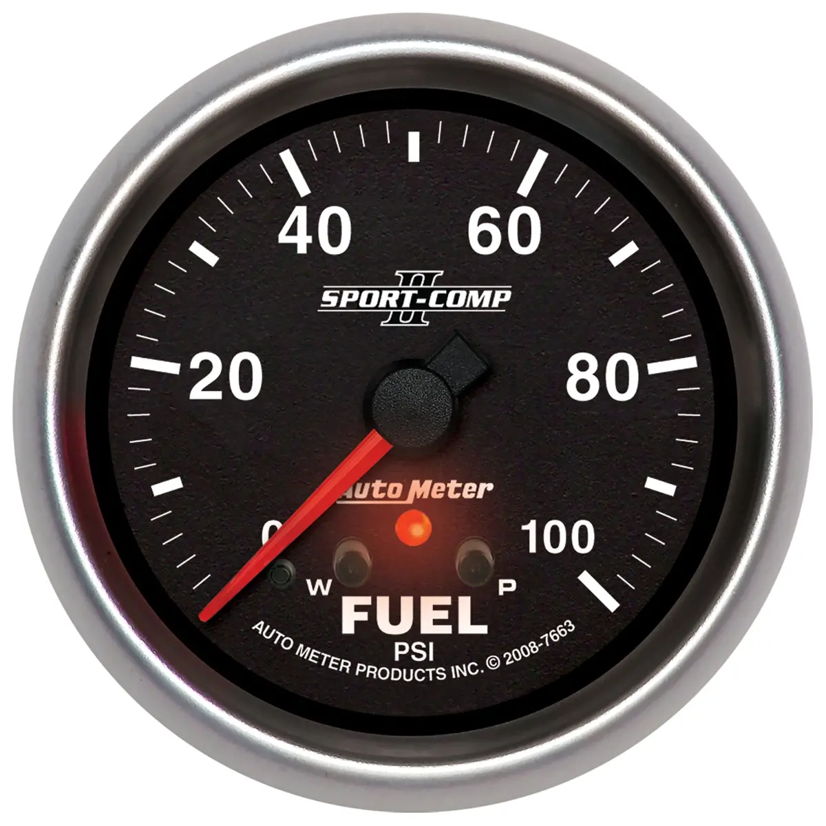 2-5/8 In. Fuel Pressure 0-100 Psi Sport-Comp Ii 1