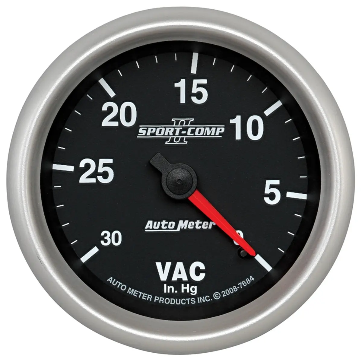 2-5/8 In. Vacuum 0-30 In Hg Sport-Comp Ii 1