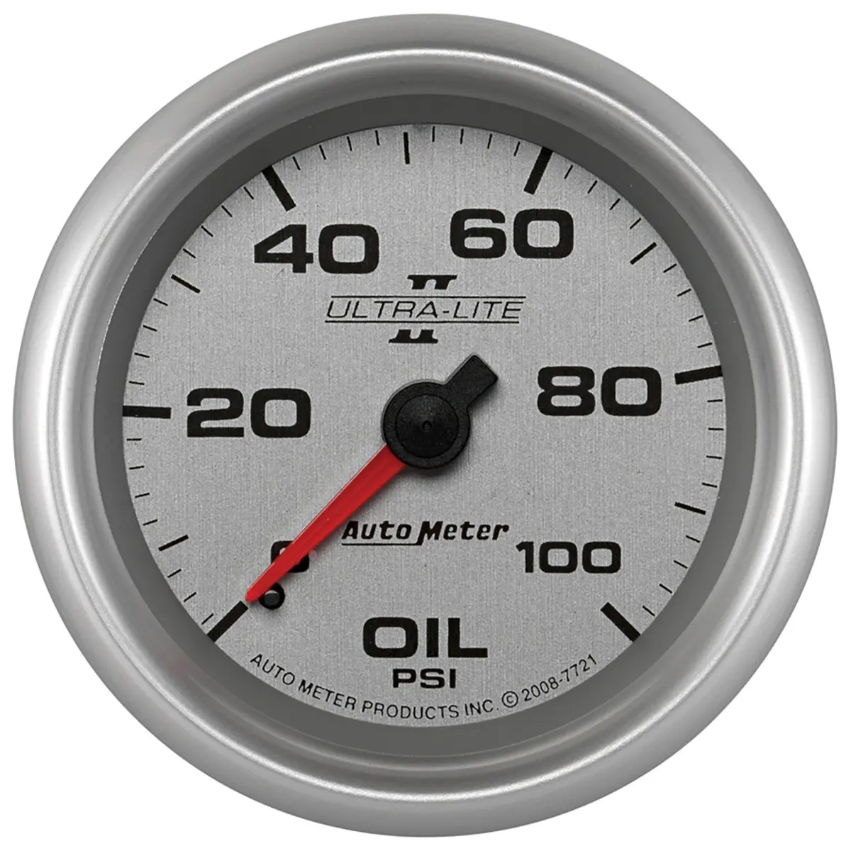 2-5/8 In. Oil Pressure 0-100 Psi Ultra-Lite Ii 1