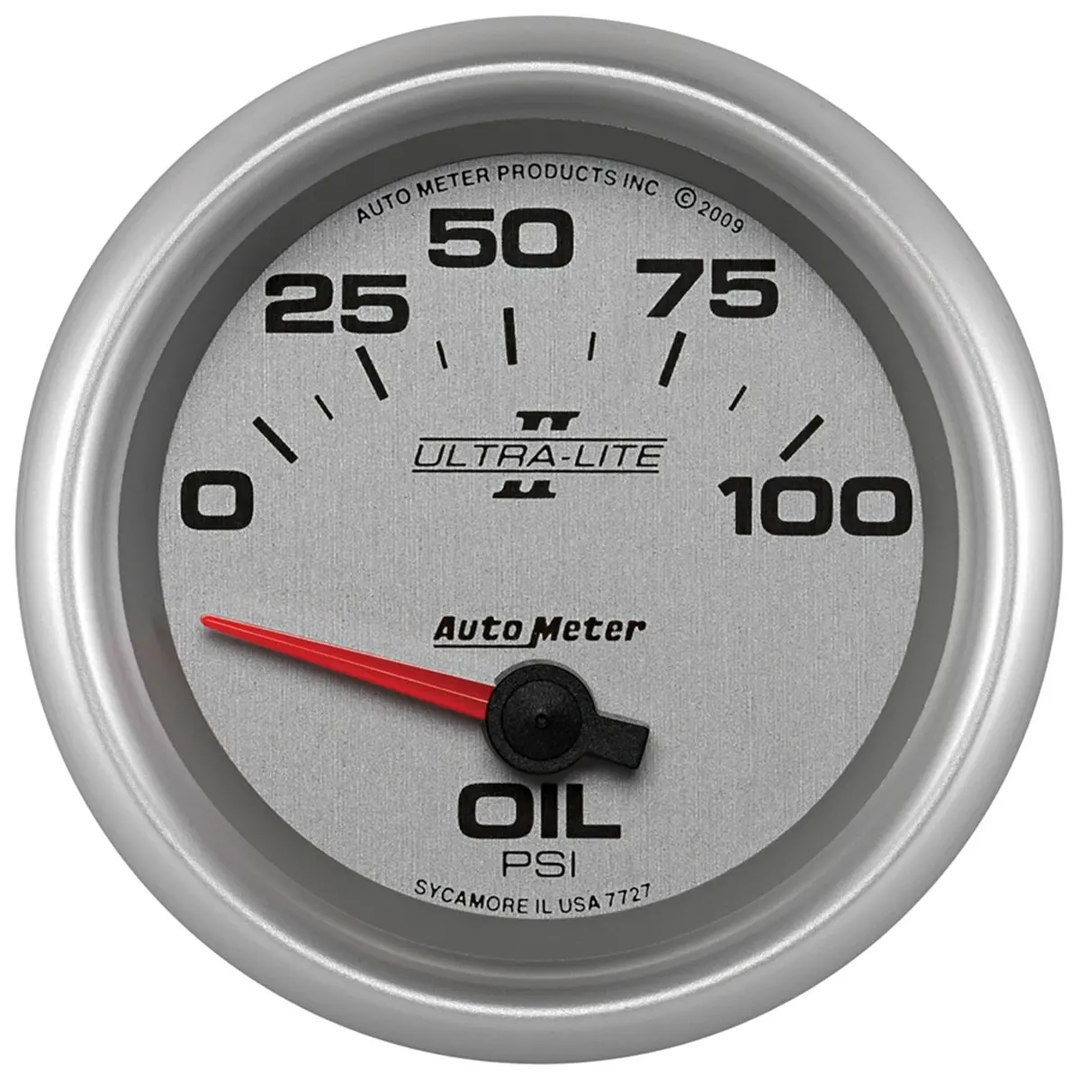 2-5/8 In. Oil Pressure 0-100 Psi Ultra-Lite Ii 1