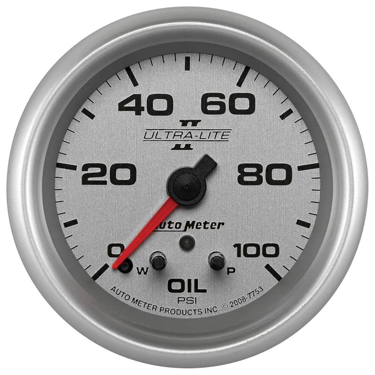 2-5/8 In. Oil Pressure 0-100 Psi Ultra-Lite Ii 1