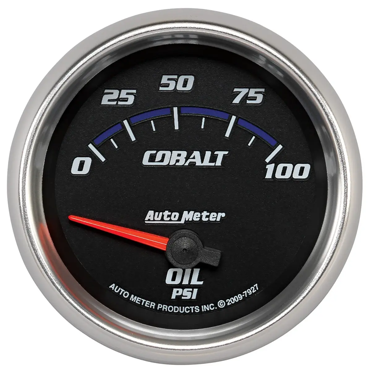 2-5/8 In. Oil Pressure 0-100 Psi Cobalt 1