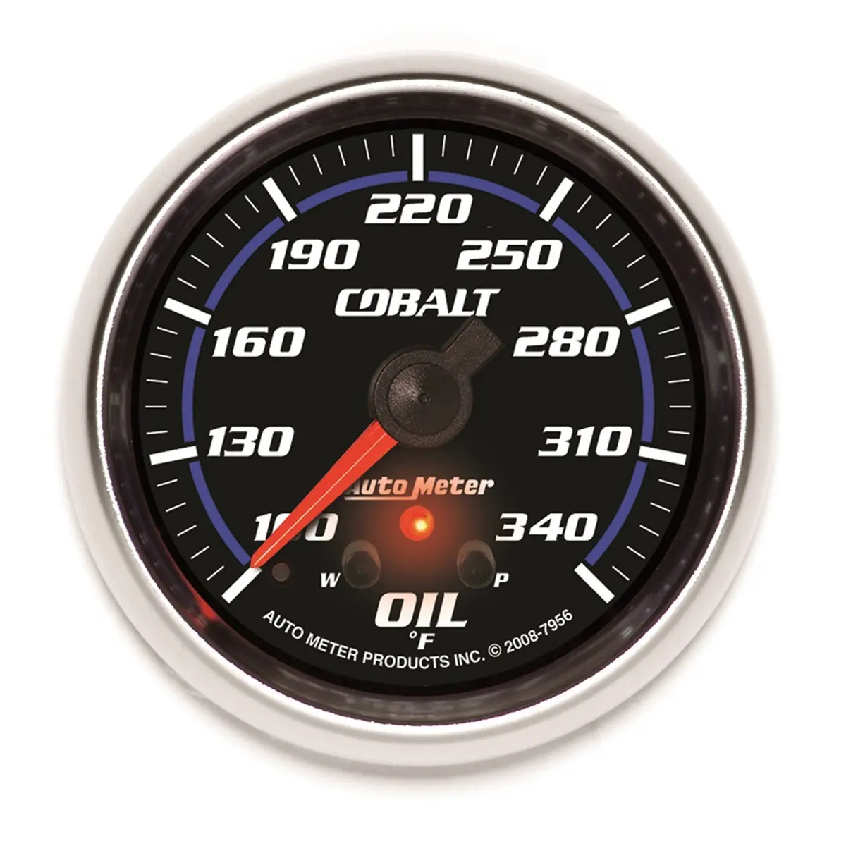 2-5/8 In. Oil Temperature 100-340 Fahrenheit Cobalt 1