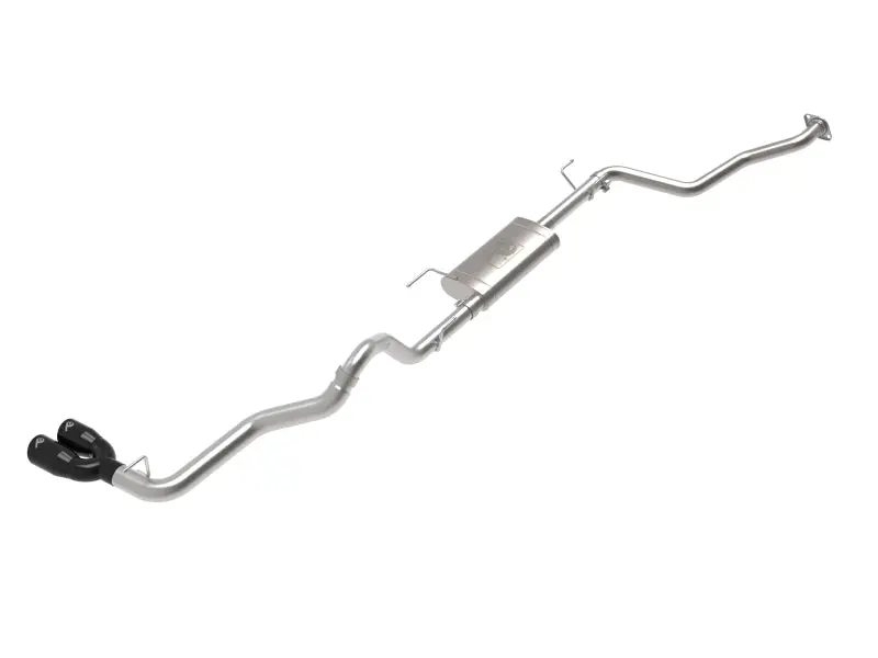 Afe 2024 Toyota Tacoma L4 2.4L Vulcan Series 2.5-3In 304 Ss Steel Cat-Back Exhaust W/Black Tips 1