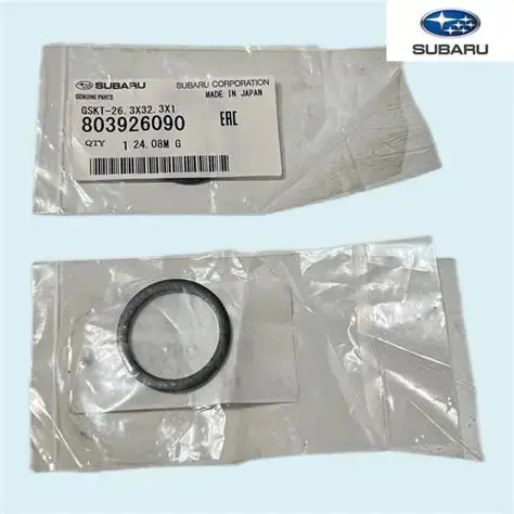 Subaru Transmission Drain Plug Gasket - 5 Speed 26.3 X 32.3 X 1 Gasket - 803926090 - Genuine Oem 1