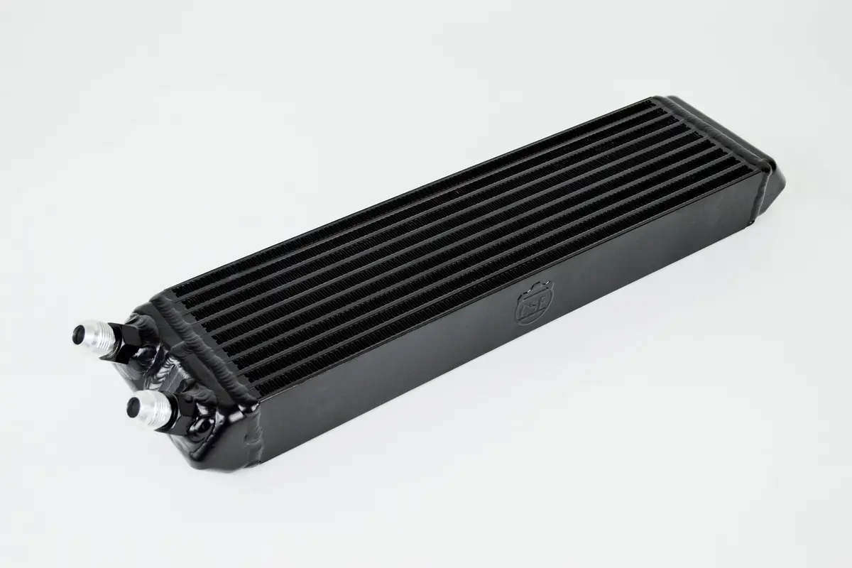 Universal Dual-Pass Internal/External Oil Cooler - 22.0In L X 5.0In H X 2.25In W 1